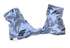 Blue Polyester Bikini Top