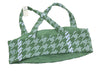 Green Nylon Sports Bra