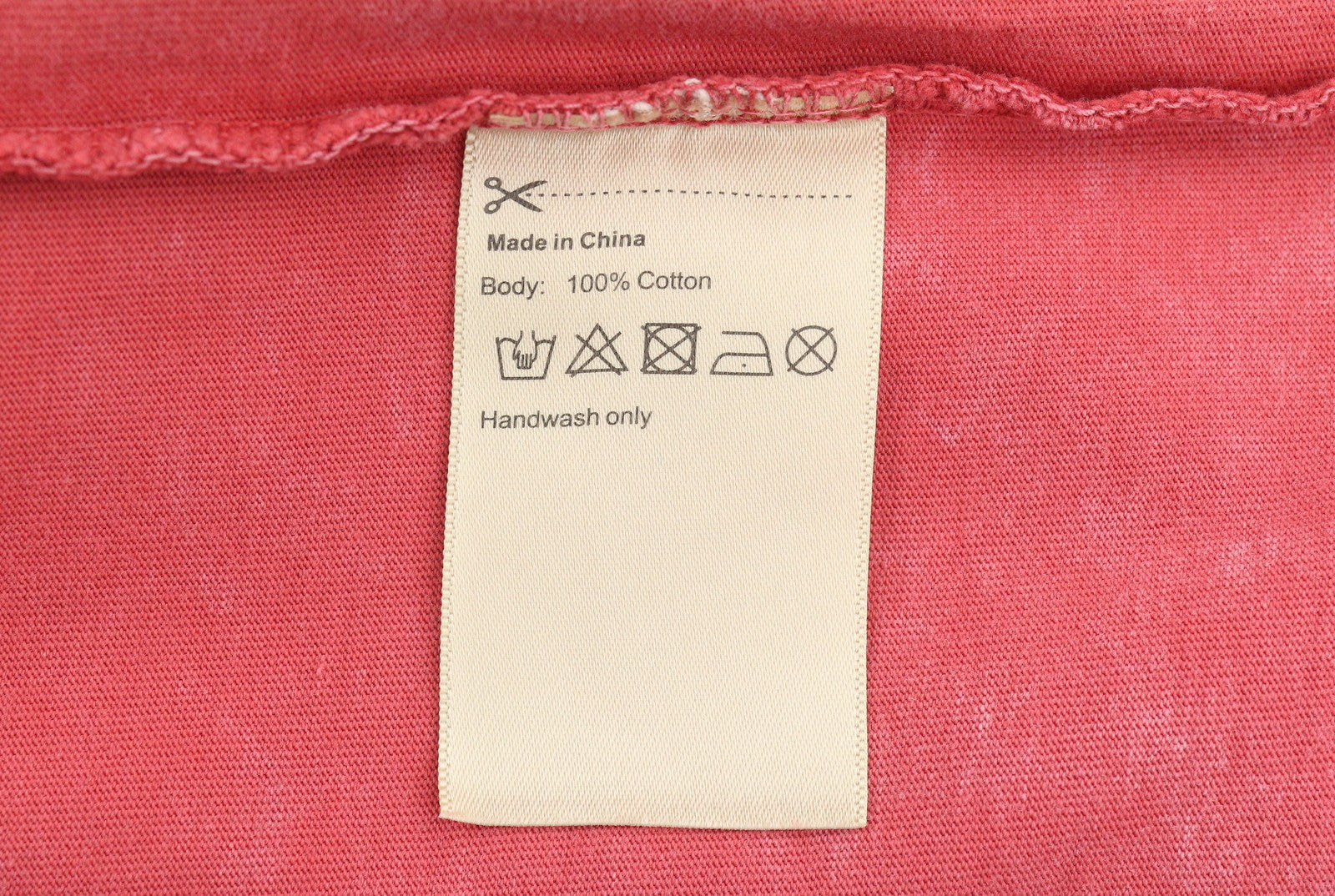 SCOTCH & SODA Men T-Shirt M Red Garment Dye Cotton Pocket Short Sleeve Tee