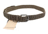 Grey Leather Belt