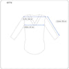 Orange Polyester Blouse