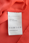 Orange Polyester Blouse