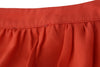 Orange Polyester Blouse