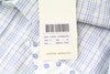 Blue White Twill Button-Up