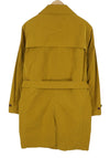 Khaki Polyester Coat
