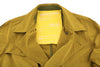 Khaki Polyester Coat