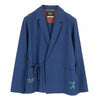 Blue Cotton Blazer