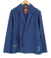 Blue Cotton Blazer