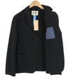 Black Polyester Blazer