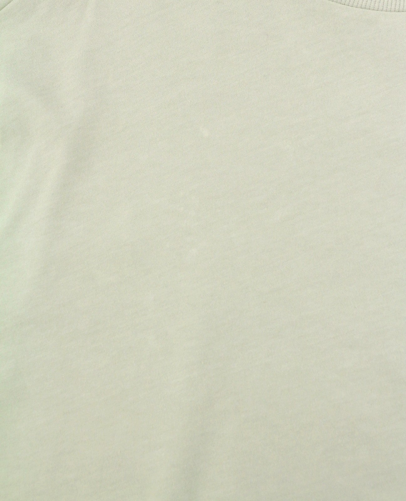 ZIGN Women Sweatshirt L Light Green Crew Neck Cropped Pull On