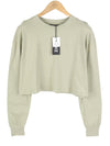 Green Cotton Sweatshirt