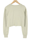 Green Cotton Sweatshirt
