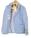 Blue Cotton Blazer