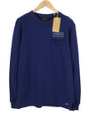 Blue Cotton Sweatshirt