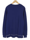 Blue Cotton Sweatshirt