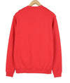 Red Cotton Sweatshirt