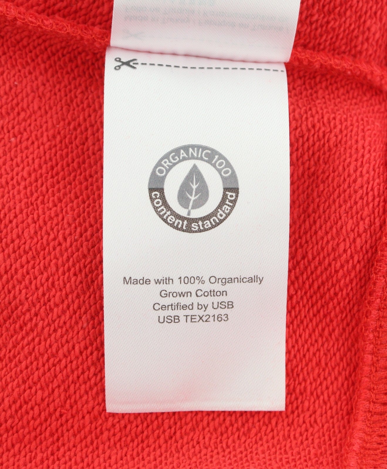 SCOTCH & SODA Men Sweatshirt M Red Organic Cotton Crew Neck Pull On