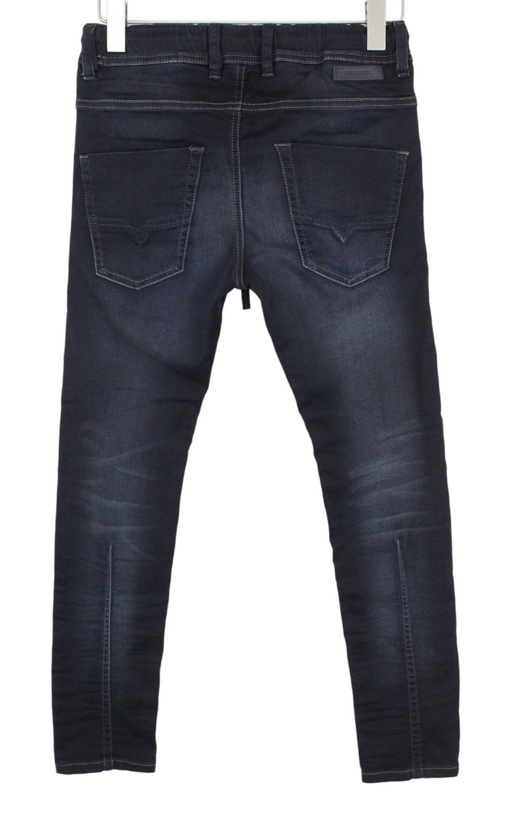 DIESEL Krooley-NE 0686F Men Jeans W26 Sweat Jogg Boys Slim Dark Blue Stretch