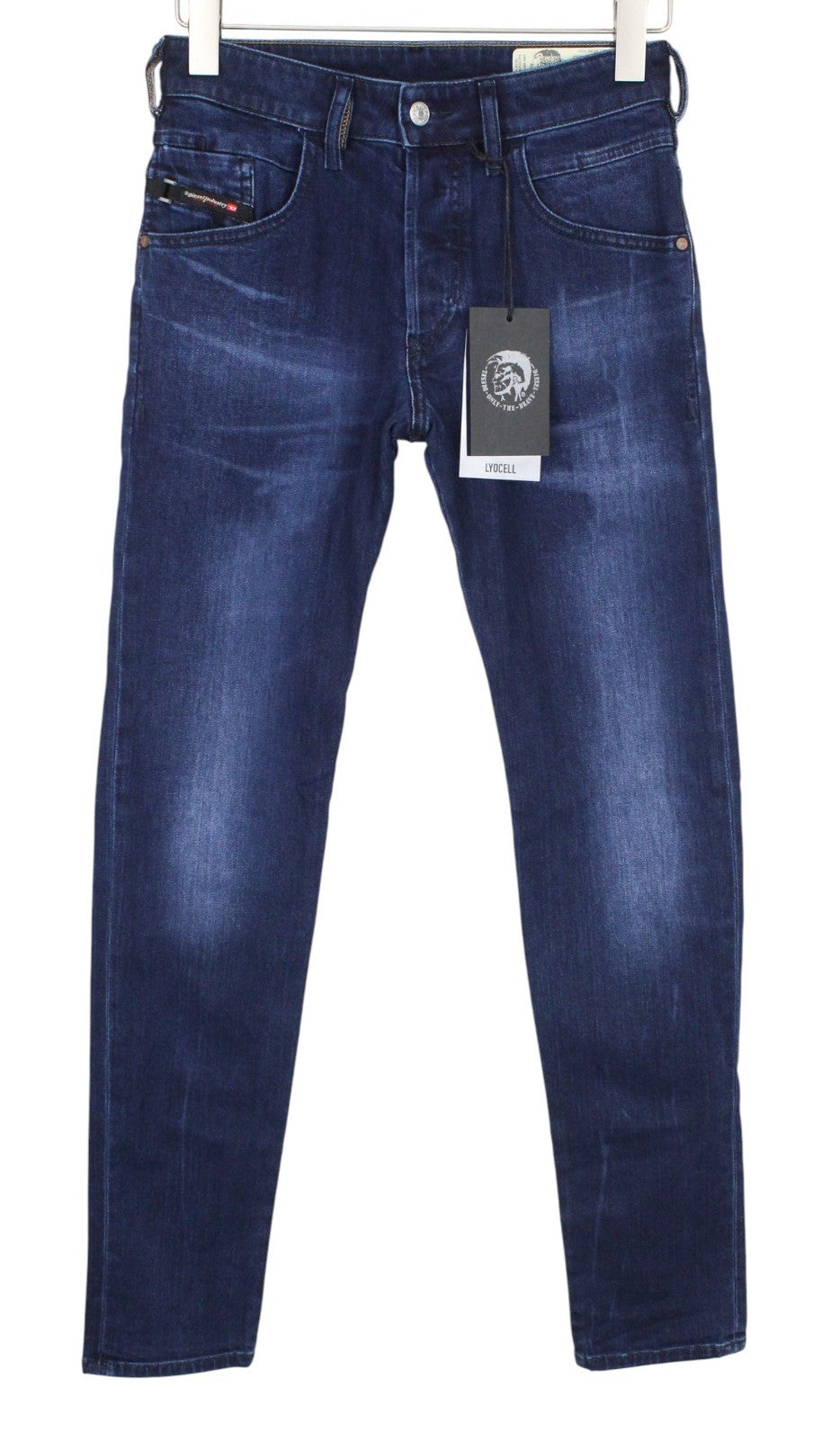DIESEL D-Bazer 083AT Men Jeans W26/L32 Boys Tapered Fit Blue Cotton Stretch