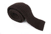 Brown Wool Tie