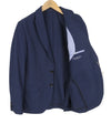 Blue Polyester Blazer