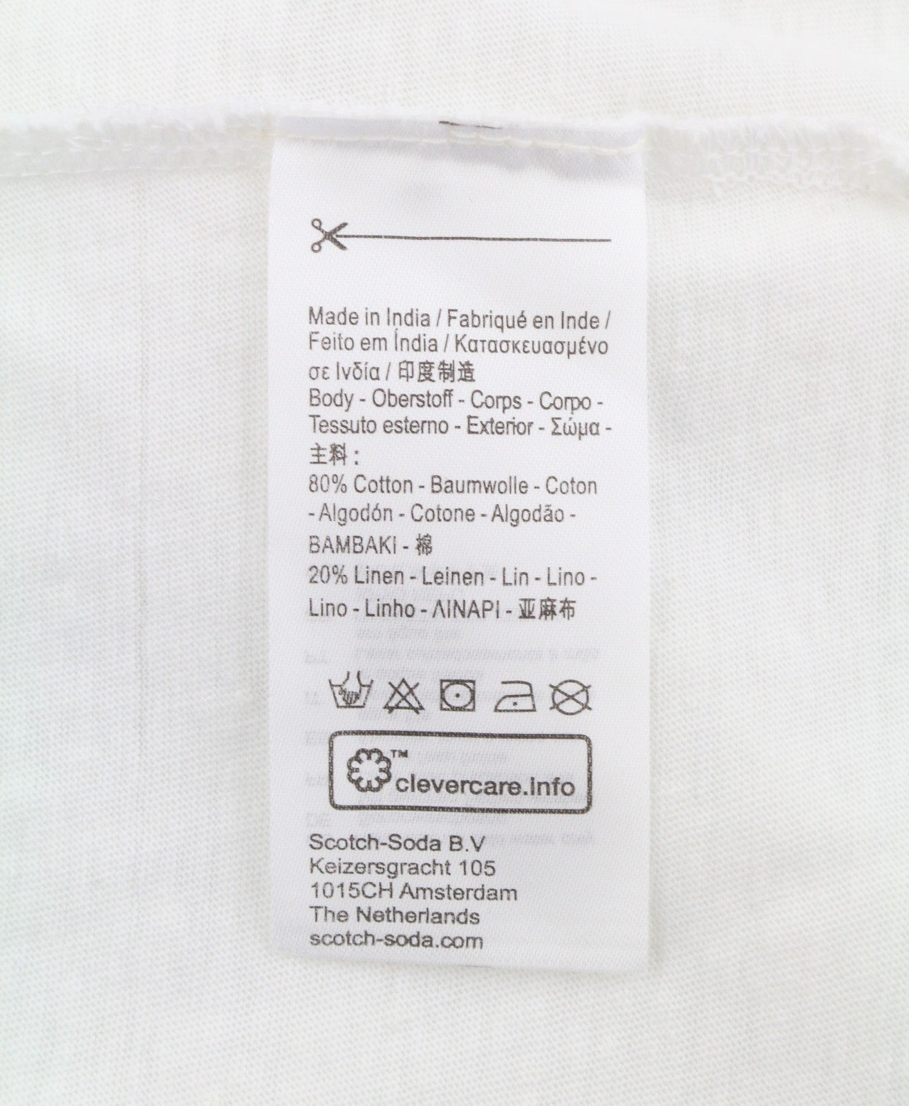 White Cotton T-Shirt