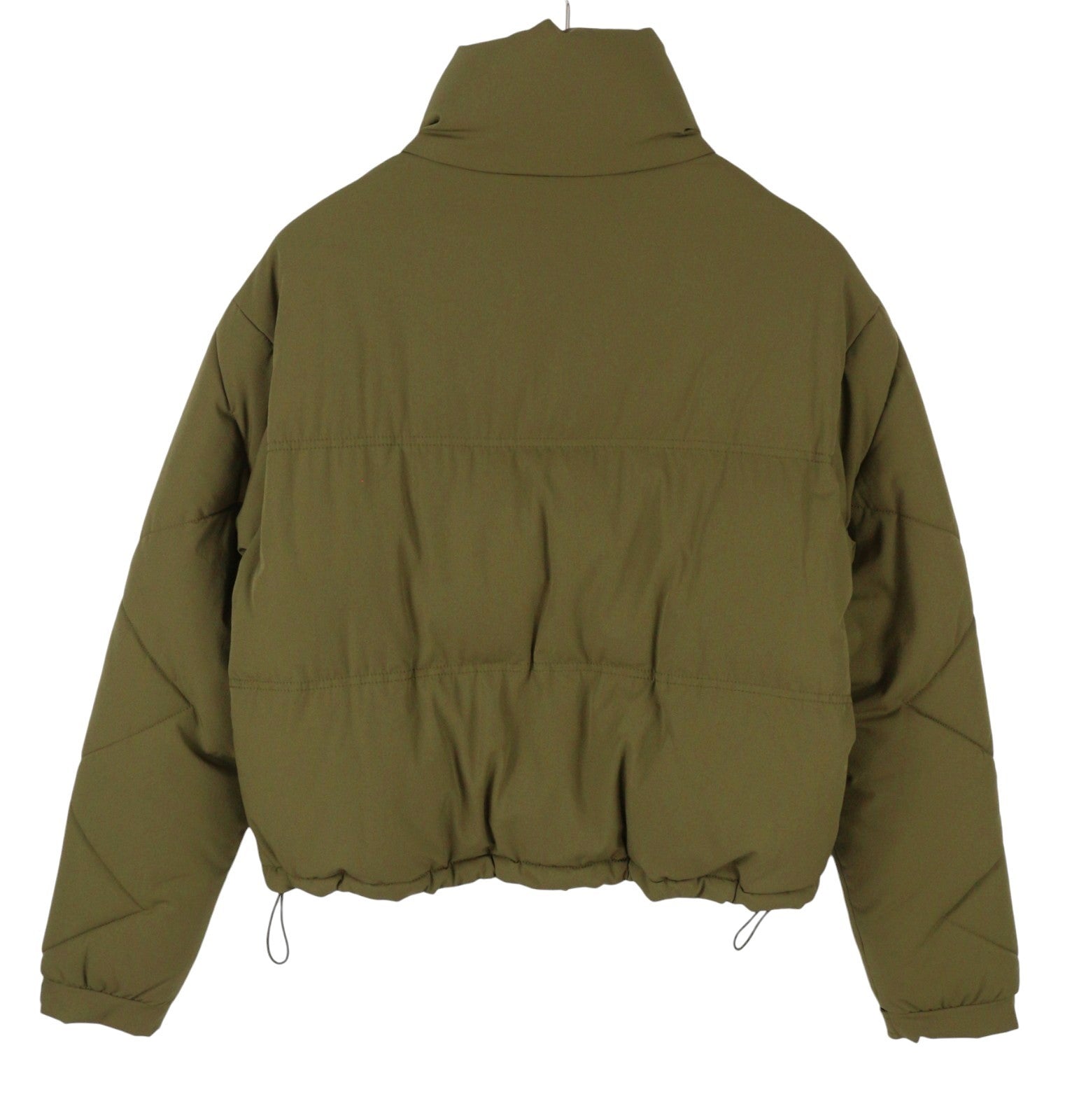 CHAMPION Women Jacket S Green Tech Fill Quilted Zip Puffer RRP189