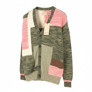SCOTCH & SODA Men Jumper M Colorblock Melange Pattern Button Up Cardigan