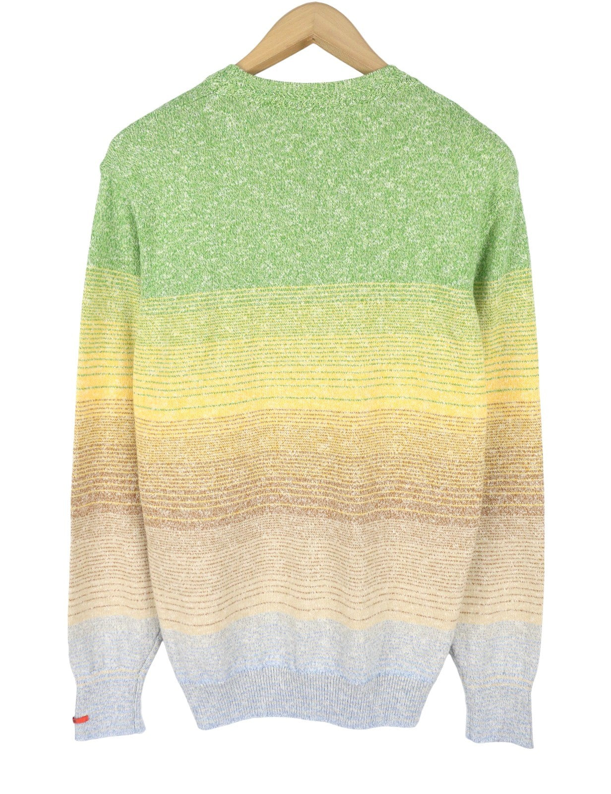 SCOTCH & SODA Men Jumper L Colourful Striped Melange Crew Neck Pull On