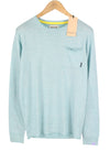 Blue Linen Jumper