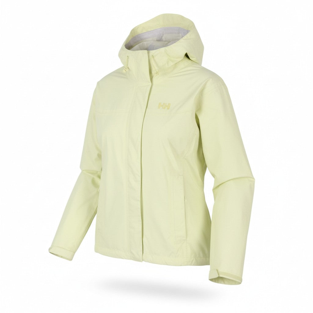 HELLY HANSEN Loke Women Jacket S Yellow Waterproof Hooded Windproof Shell