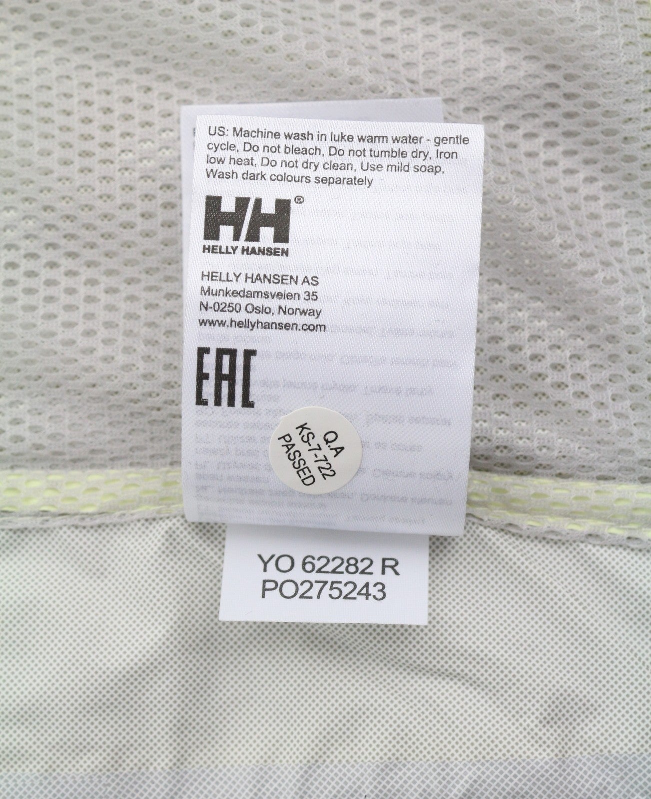 HELLY HANSEN Loke Women Jacket S Yellow Waterproof Hooded Windproof Shell