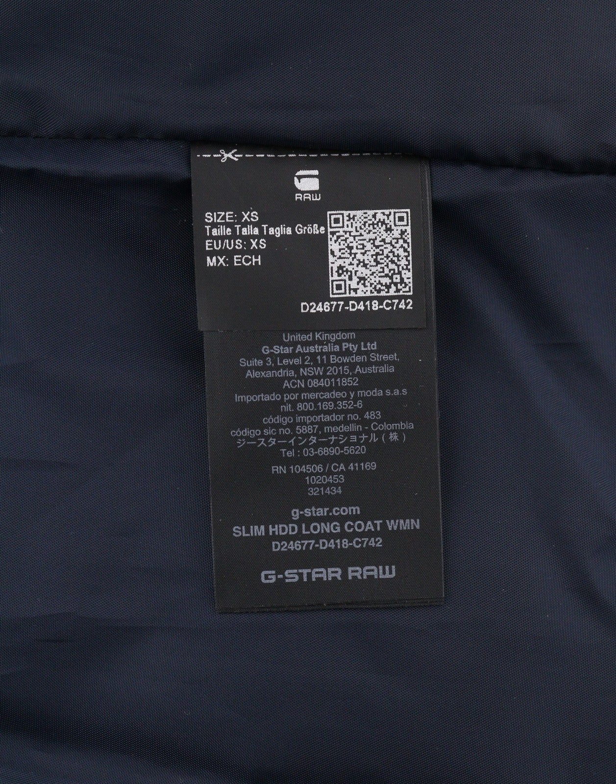 Jacket Slim HDD Long Coat