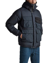 G-STAR Field HDD Puffer Men Jacket S Dark Blue Quilted Padded Coat RRP269