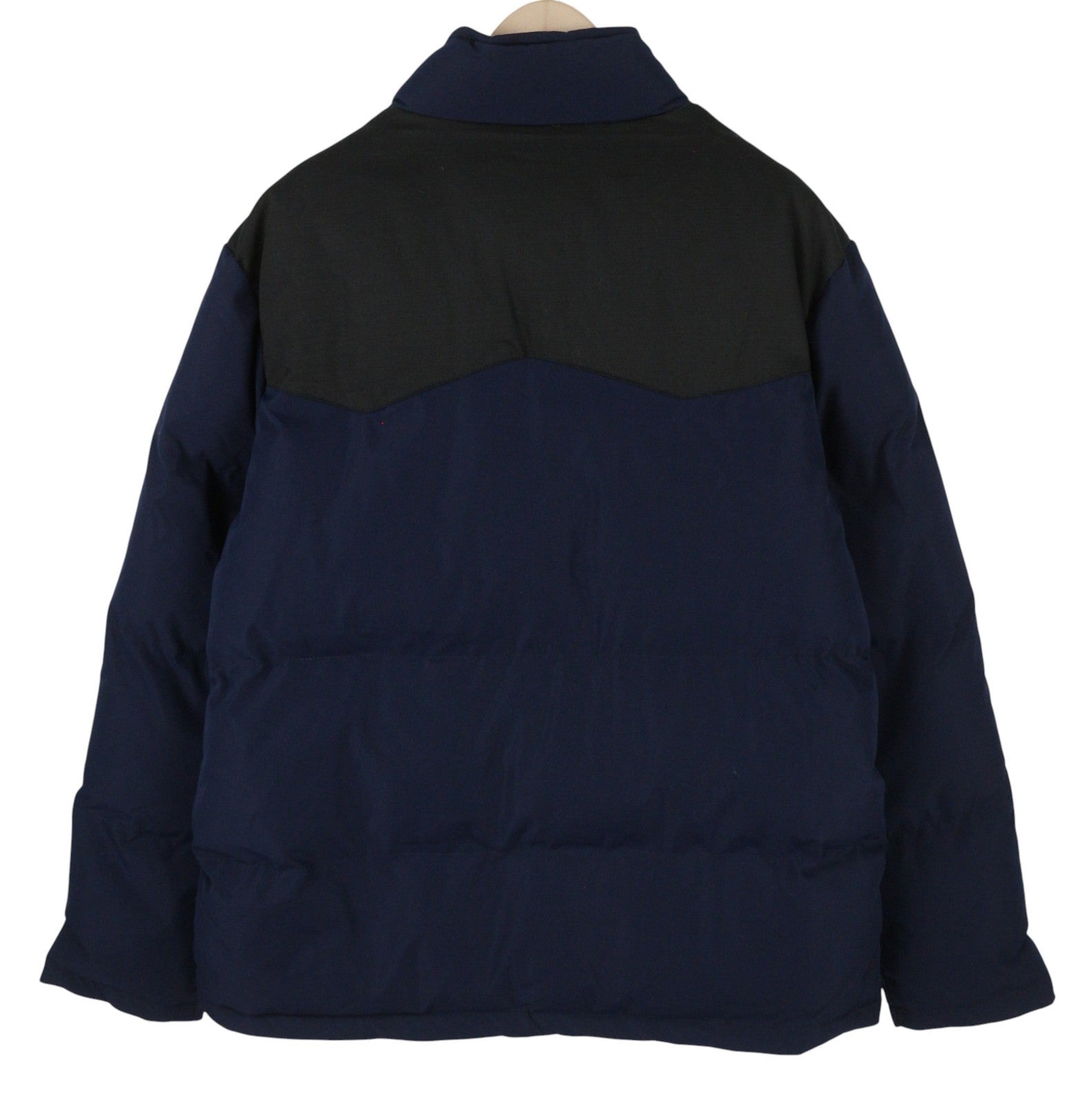 PENFIELD Men Jacket 2XL Dark Blue Padded Quilted Zip High Neck RRP230