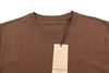 Brown Cotton T-Shirt