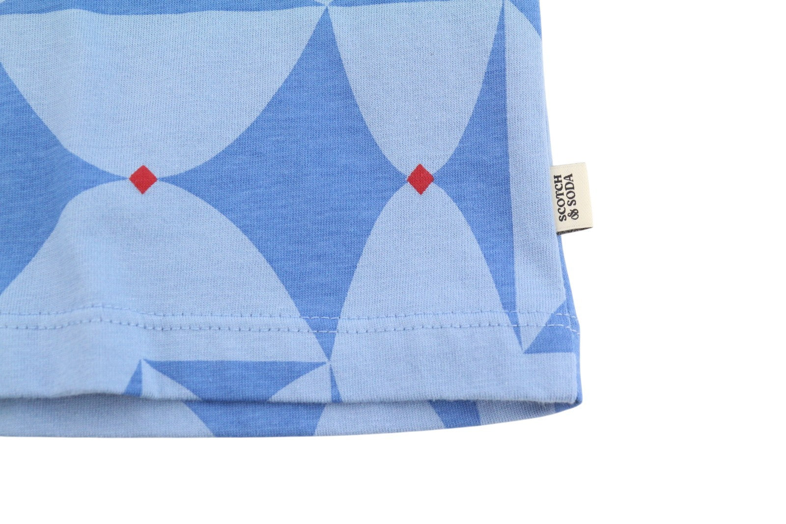 Blue Cotton T-Shirt