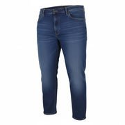 LEE Daren Zip Fly Men Jeans W48/L32 Blue Faded Whisker Regular Denim