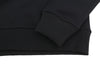 Black Cotton Sweatshirt