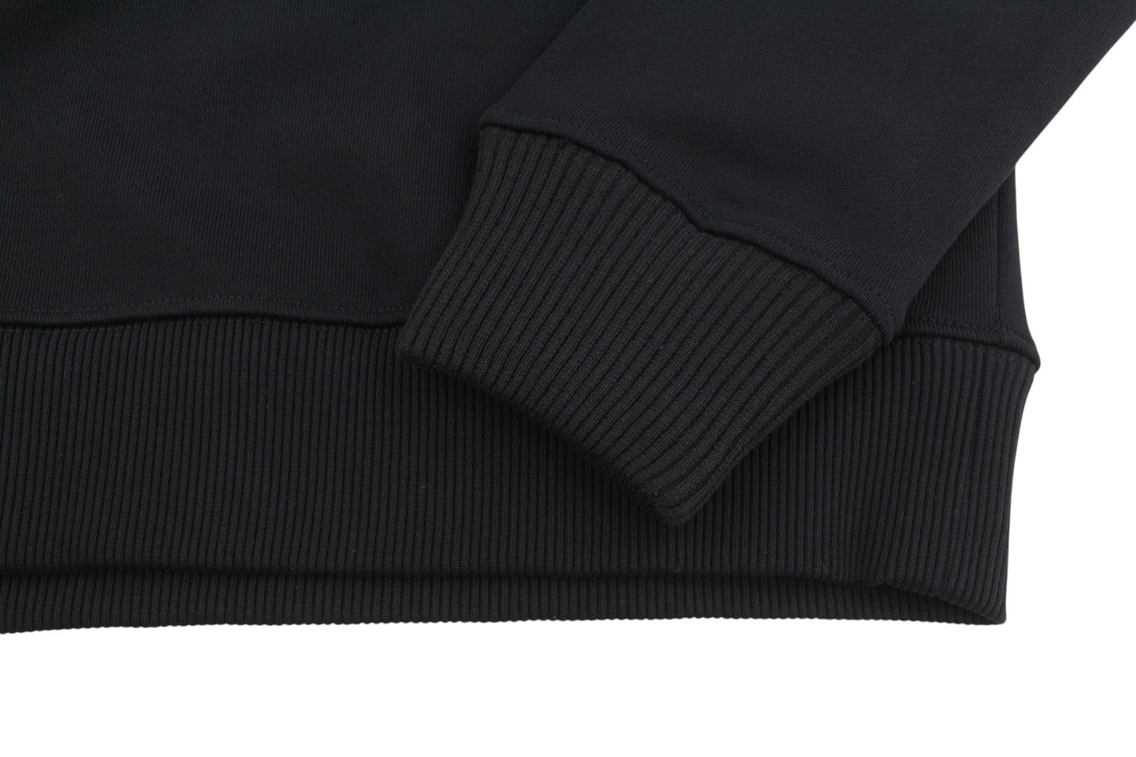 SCOTCH & SODA Men Sweatshirt M Black Cotton Crew Neck Long Sleeve Pull On