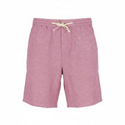 SCOTCH & SODA Men Shorts W32 Purple Melange Zip Fly Drawstring Waist