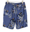 Blue Tencel Shorts