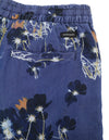 Blue Tencel Shorts