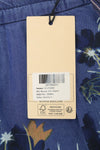 Blue Tencel Shorts