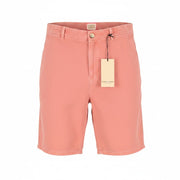 SCOTCH & SODA Fave Men Shorts W32 Pink Flamingo Linen Blend Regular Fi Zipper