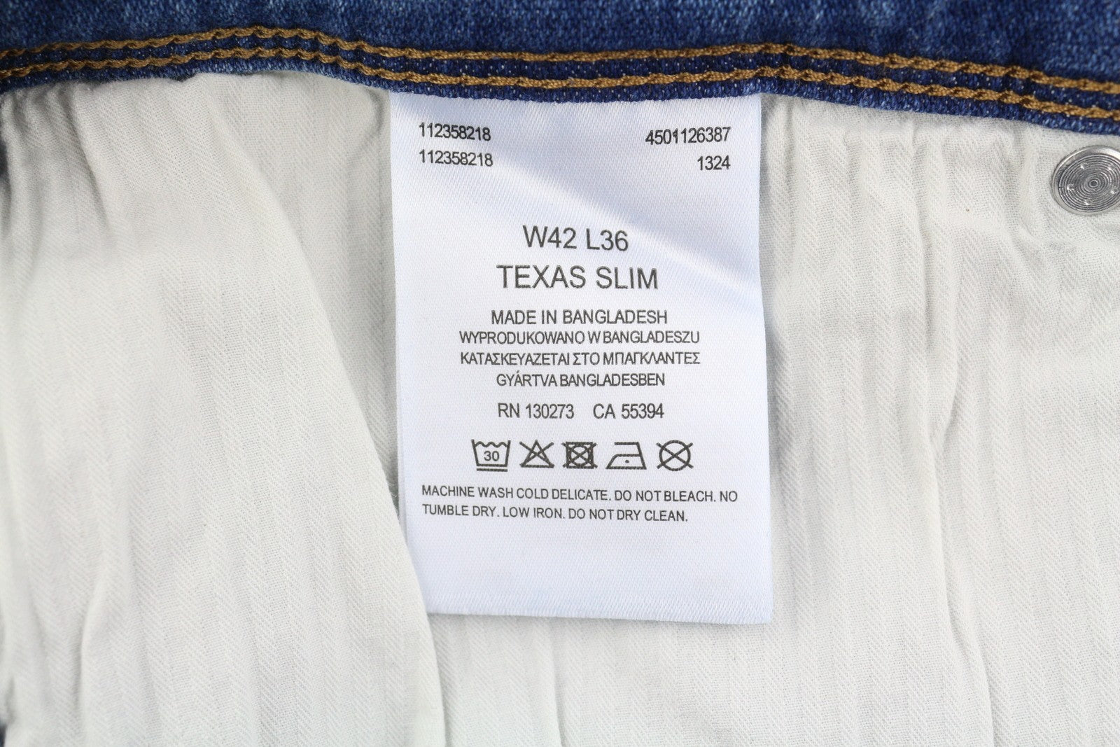 Jeans Texas Slim 822