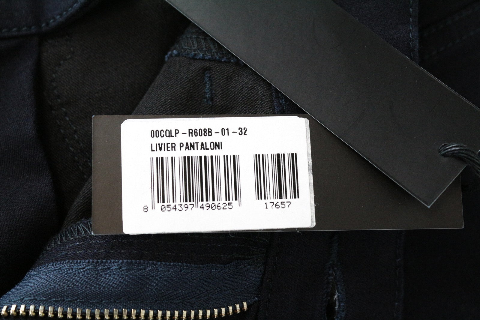 DIESEL Livier R608B Women Jeans W32 Jegging Dark Blue Stretch Super Slim Zipped