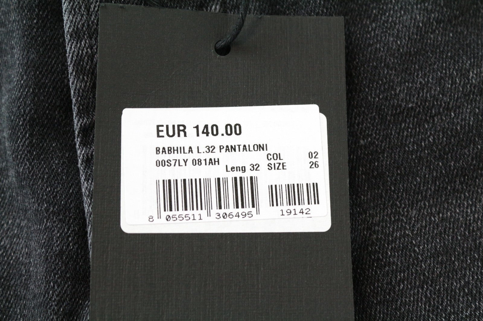DIESEL Babhila 081AH Women Jeans W26/L32 Button-Fly Stretch Slim Skinny Grey
