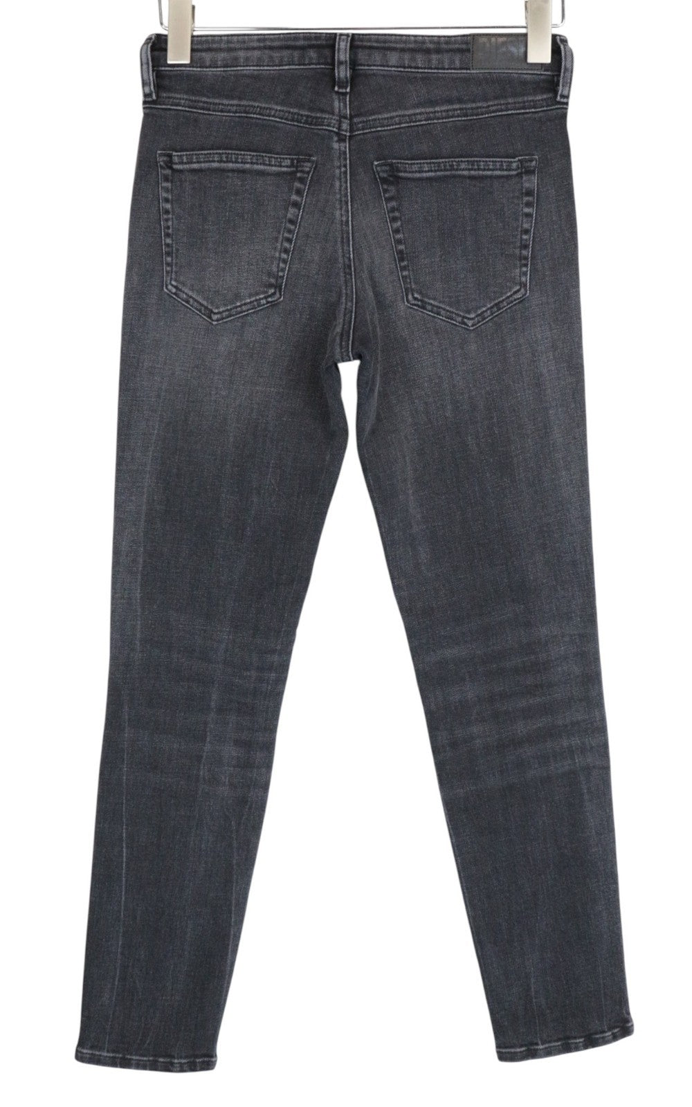 DIESEL Babhila 081AH Women Jeans W26/L32 Button-Fly Stretch Slim Skinny Grey