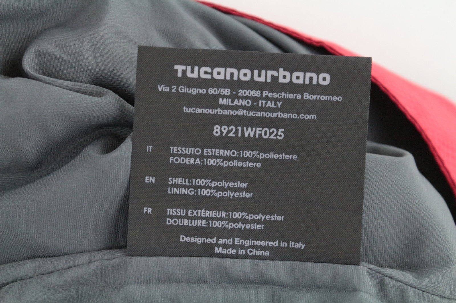 TUCANO URBANO Tina Women Jacket XS Moto Protective Red Windproof Reflective